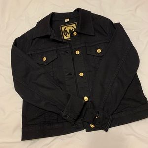 Michael Kors Black Denim Jacket